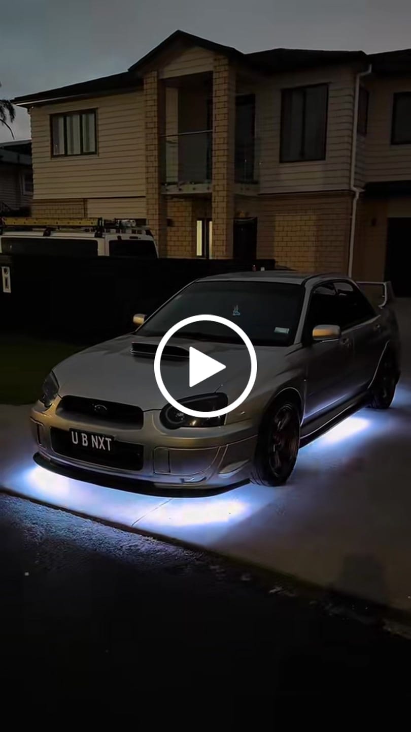 Customer video review of ELGlow® Universal Car Underglow Kit