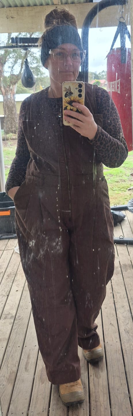 Customer photo review of Yard Suit - Long Body Umber