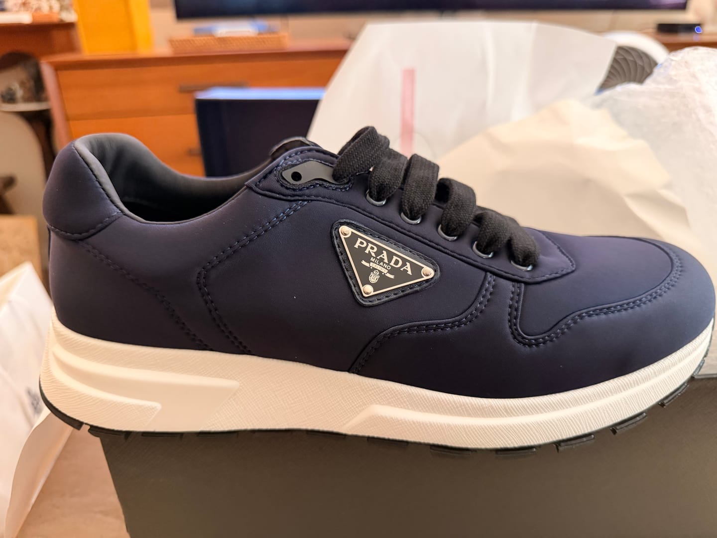 Customer photo review of Multi-Colors Shoes