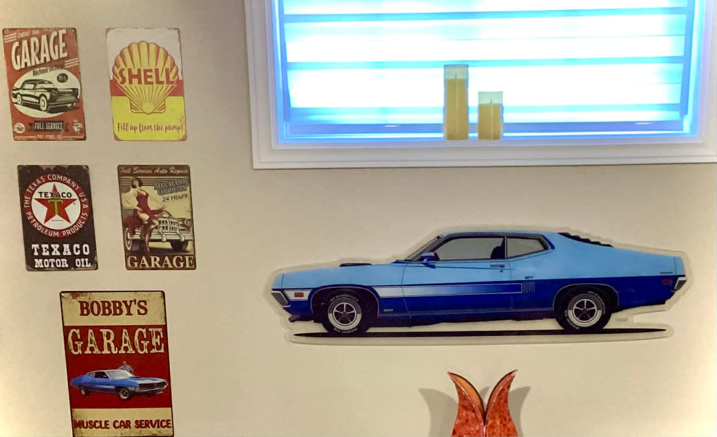 Customer photo review of Your Custom Car Acrylic Print Service