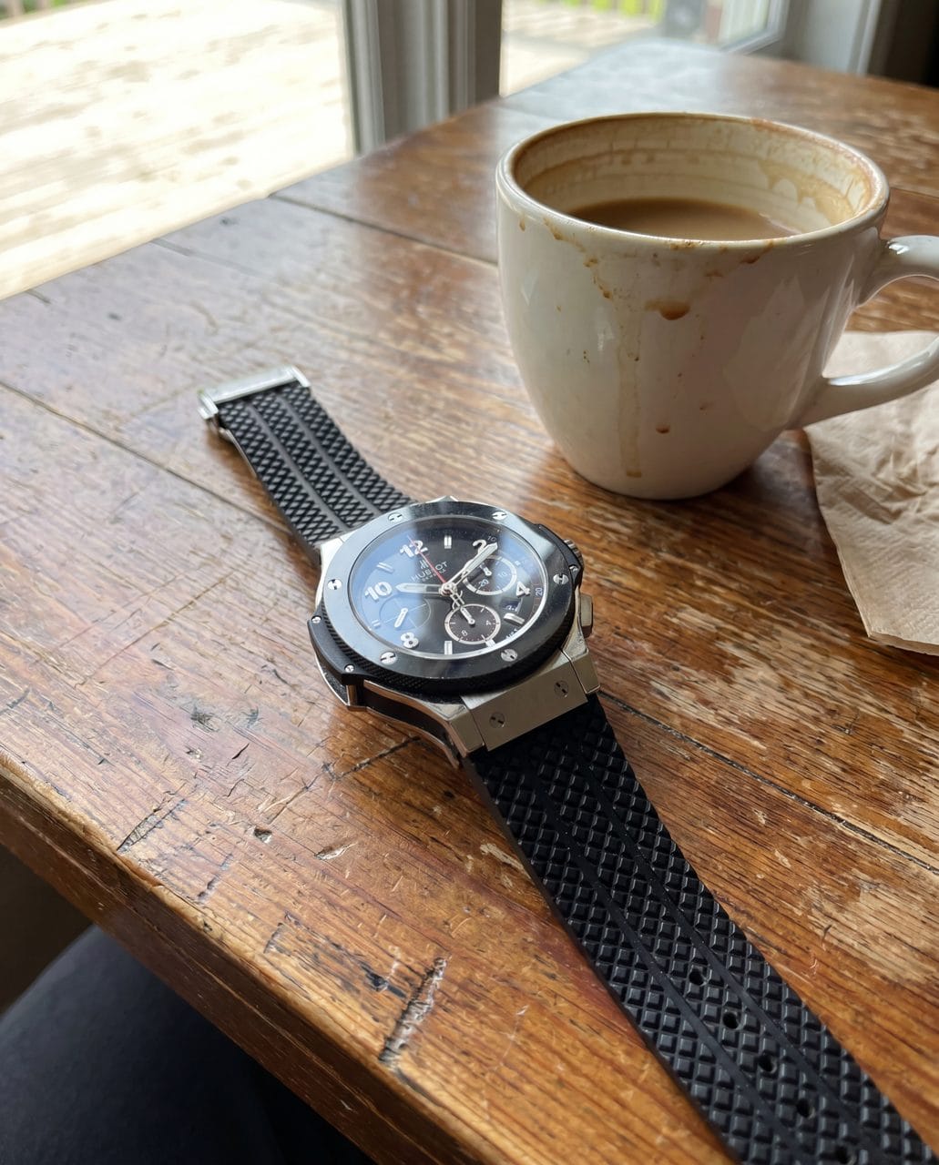 Customer photo review of HUBLO-T CLASSIC FUSION CHRONOGRAPH