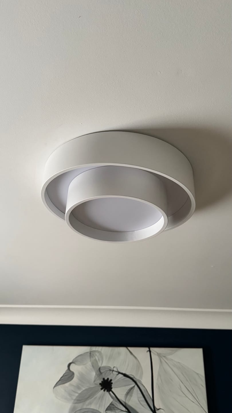 Customer photo review of Creative Concentric Circle Led Ceiling Light