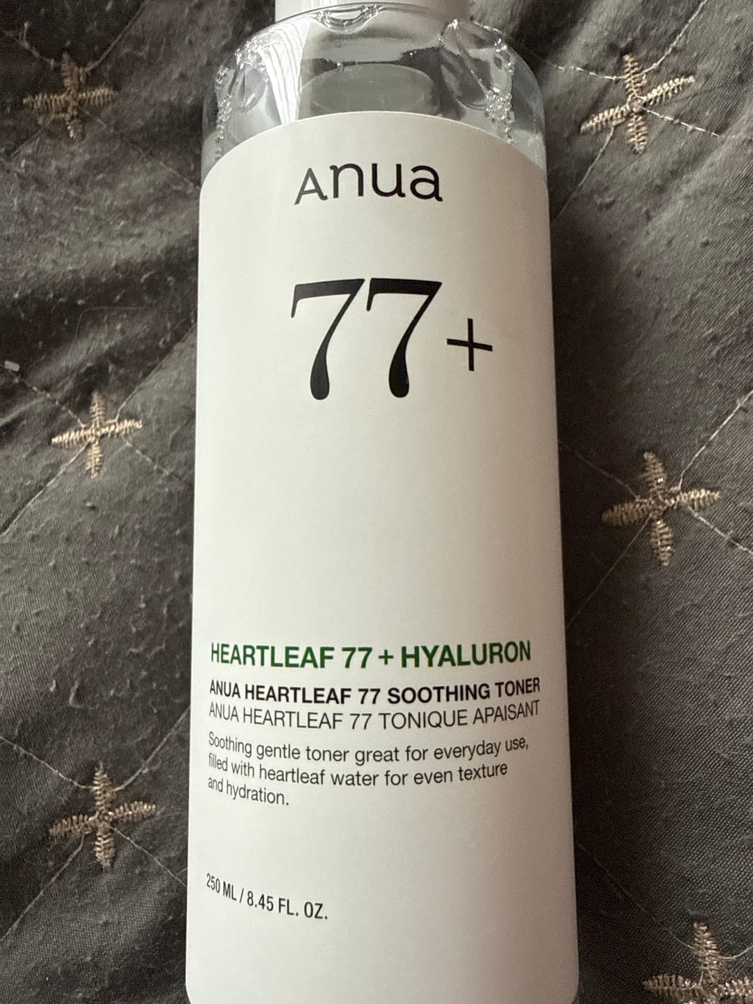 Customer photo review of Nomierinošs toniks Anua Heartleaf 77 Soothing Toner
