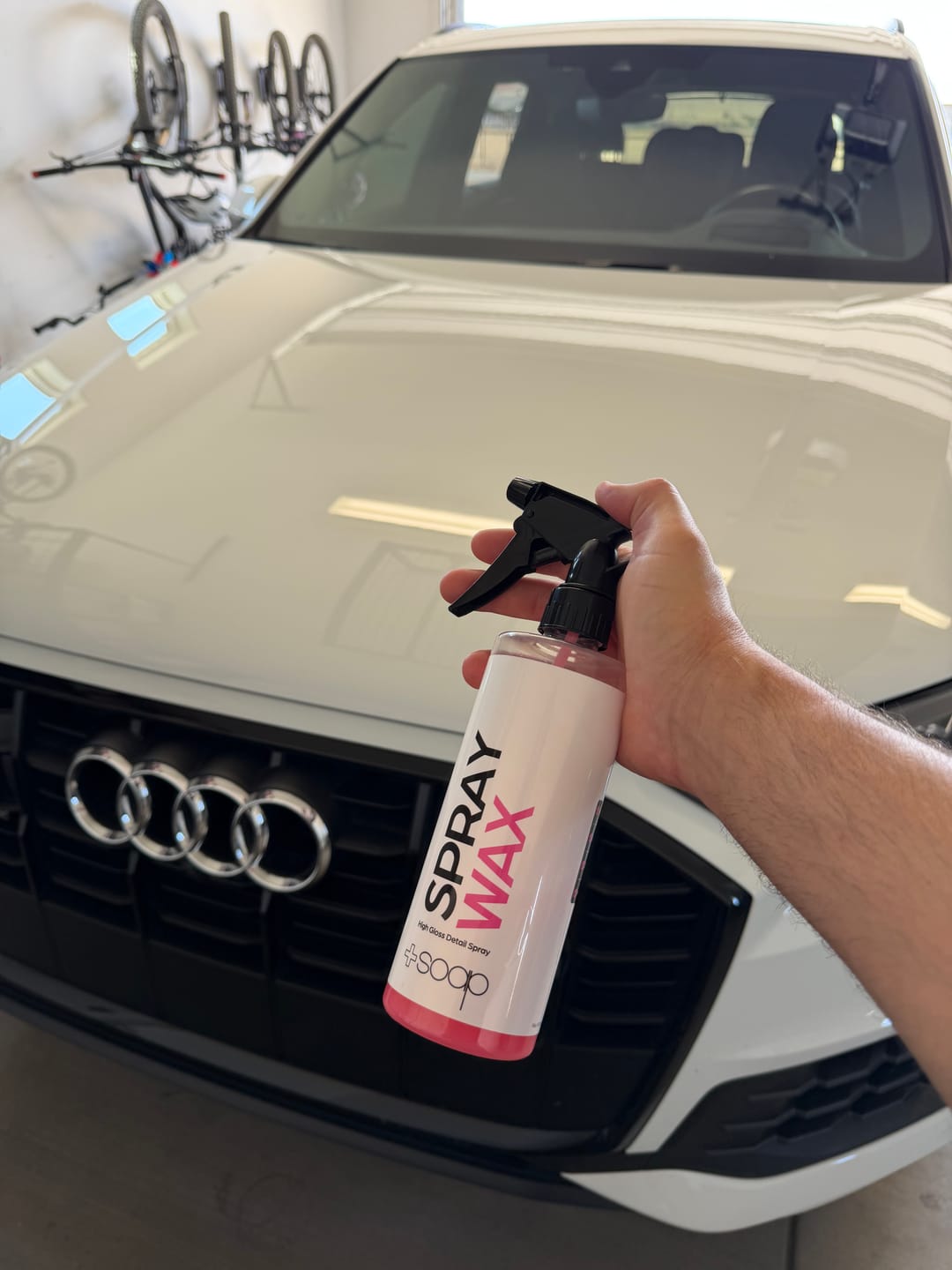 Customer photo review of +Soap Detail Spray & Wax