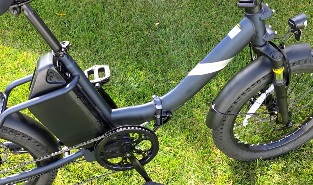 Customer photo review of Touroll S3/S3 Pro Folding Fat Tire Electric Bike