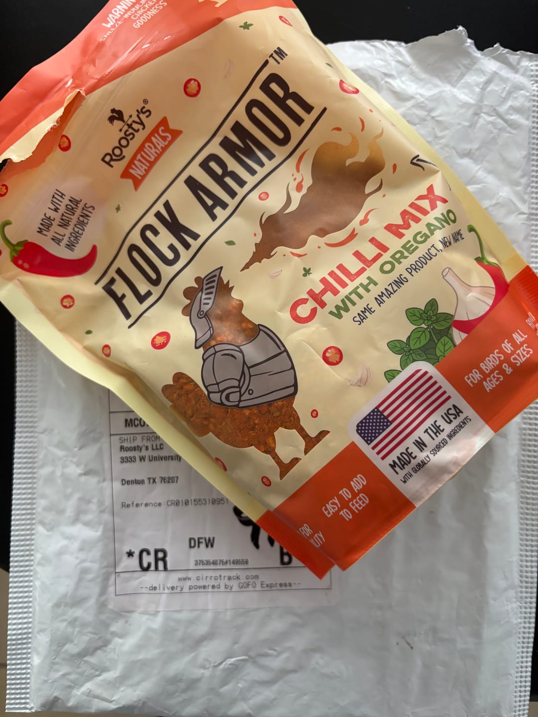 Customer photo review of Daily Worm Defense + Gut Support