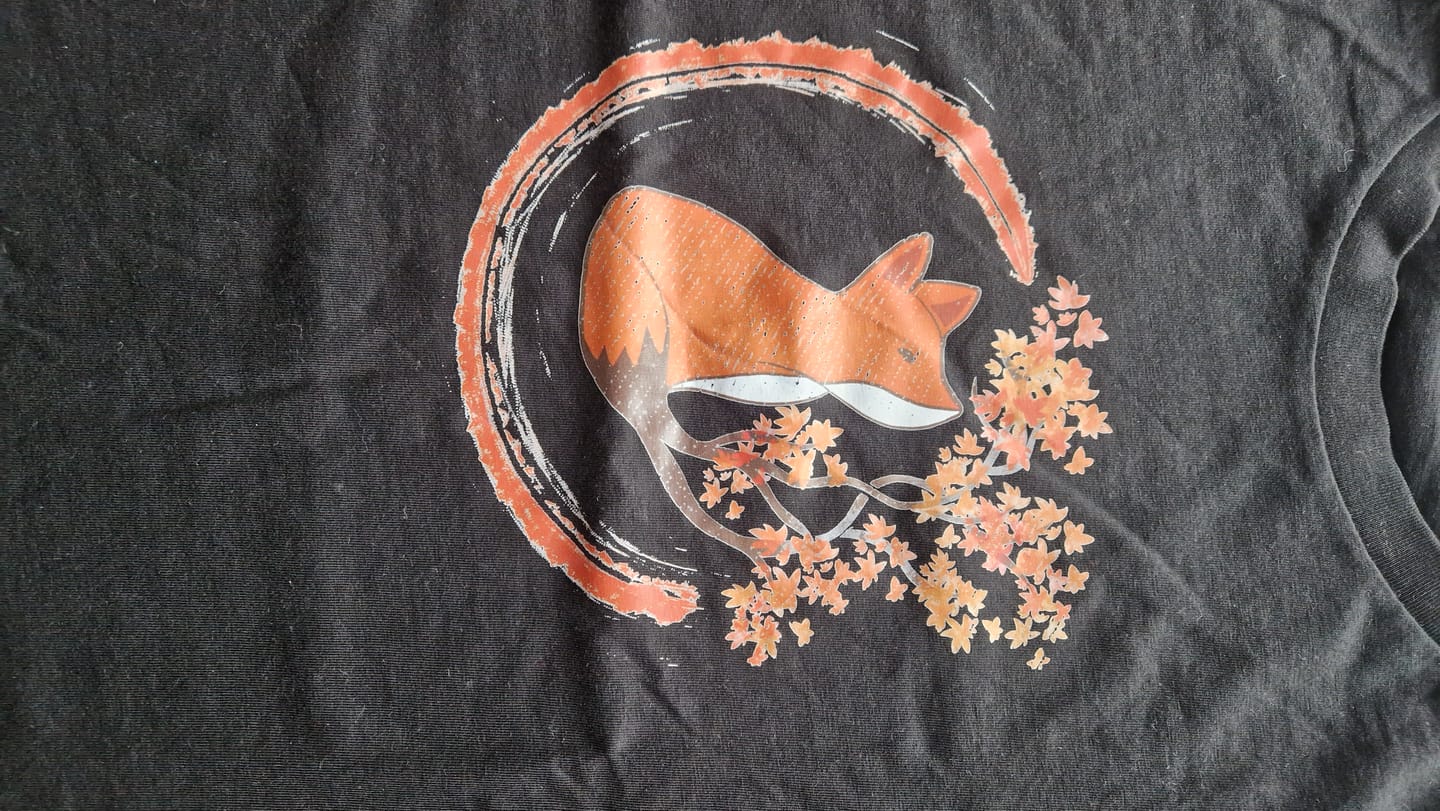 Customer photo review of HERBSTFUCHS  - Bio Damen Shirt