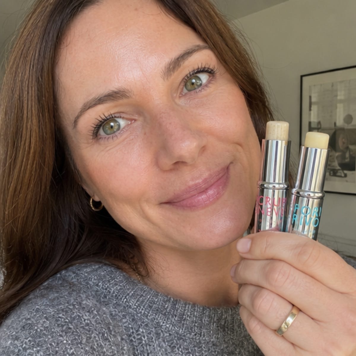 Customer photo review of TOTAL LIPS YOUR SCRUB / YOUR BALM