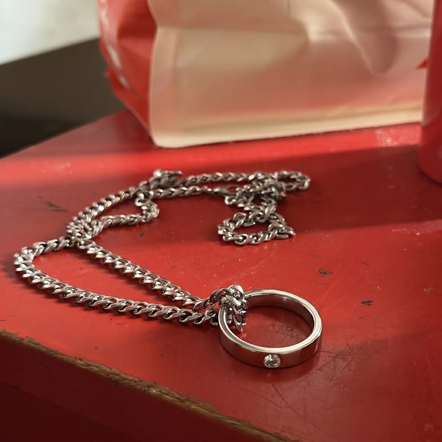 Customer photo review of Collar "Anillo de Rika"