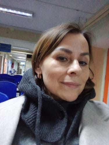 Reseña con foto de un cliente sobre Balaclava Botones Alto Invierno