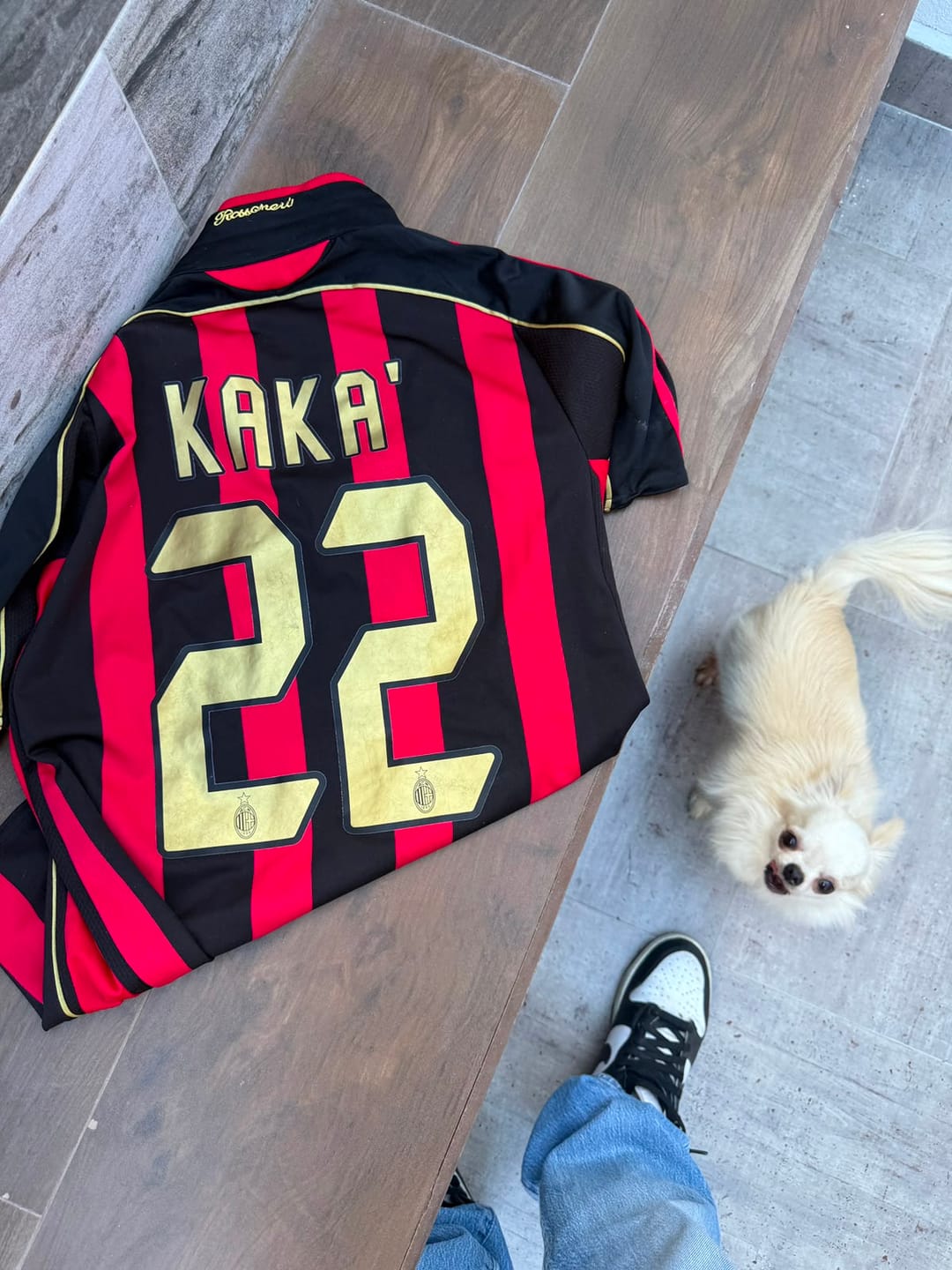 Customer photo review of Jersey AC Milan 2006 - Kaká