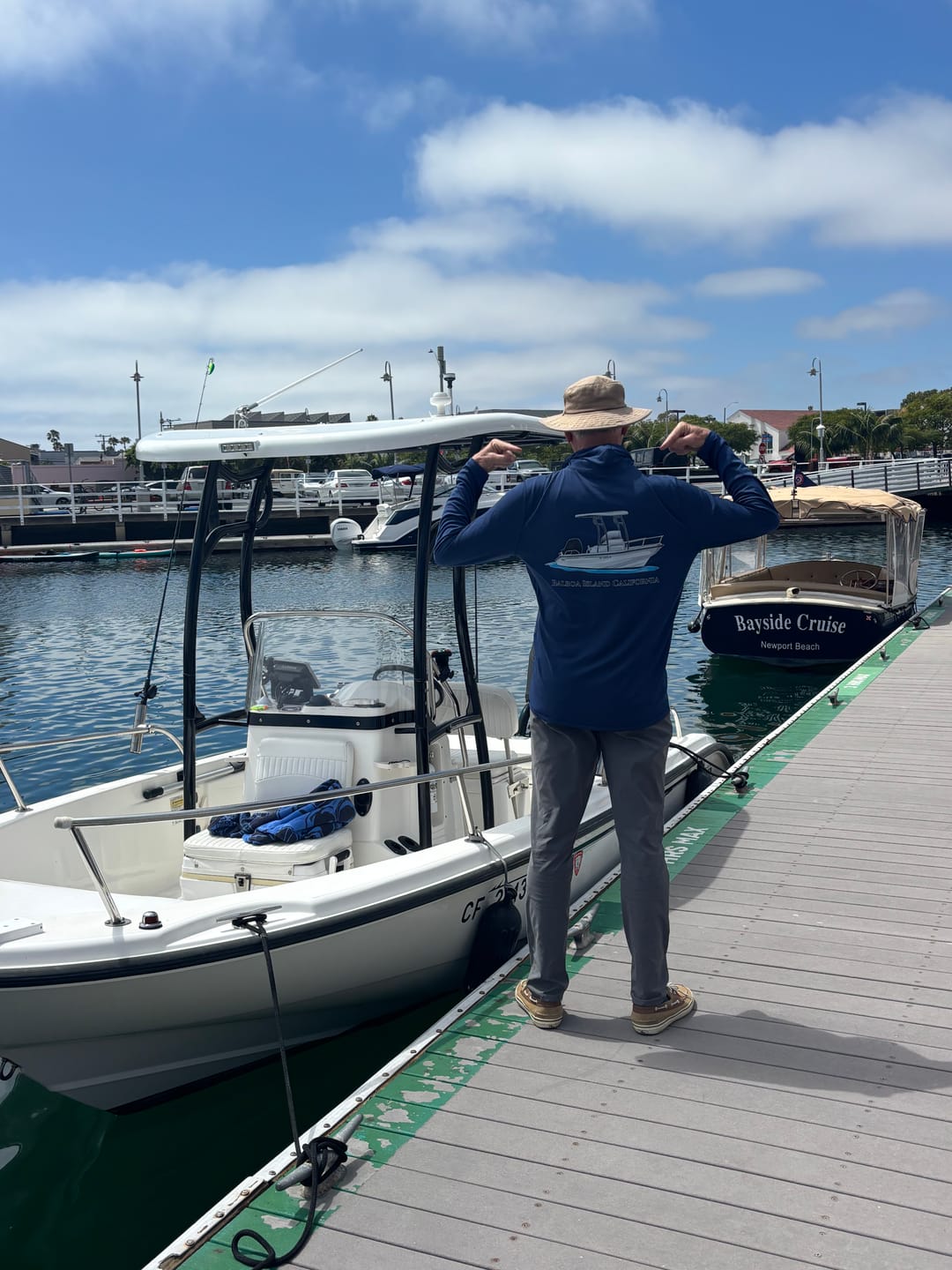 Customer photo review of Custom Dri-Fit Fishing Hoodies
