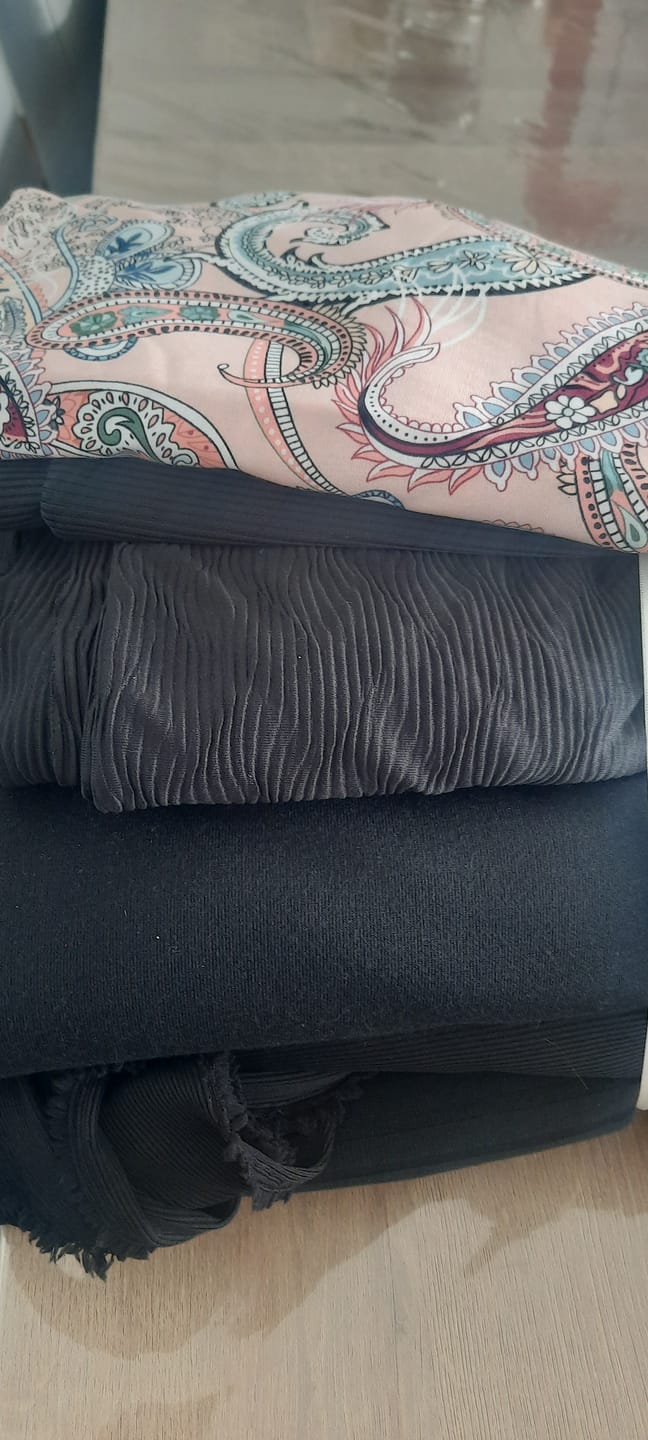 Customer photo review of LIMITED OFFER: 15 Metres Mixed Black Jersey Bundle