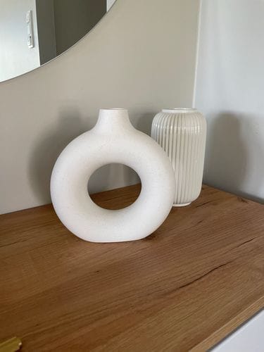 Customer photo review of Bloom Handmade Ceramic Vase