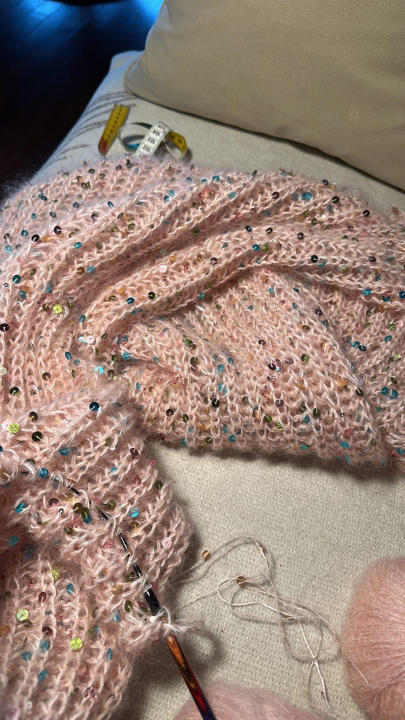 Customer photo review of Strickanleitung - Emiscarf