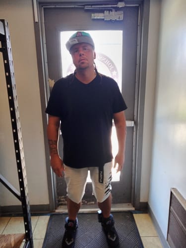 Customer photo review of Denim Shorts #5048
