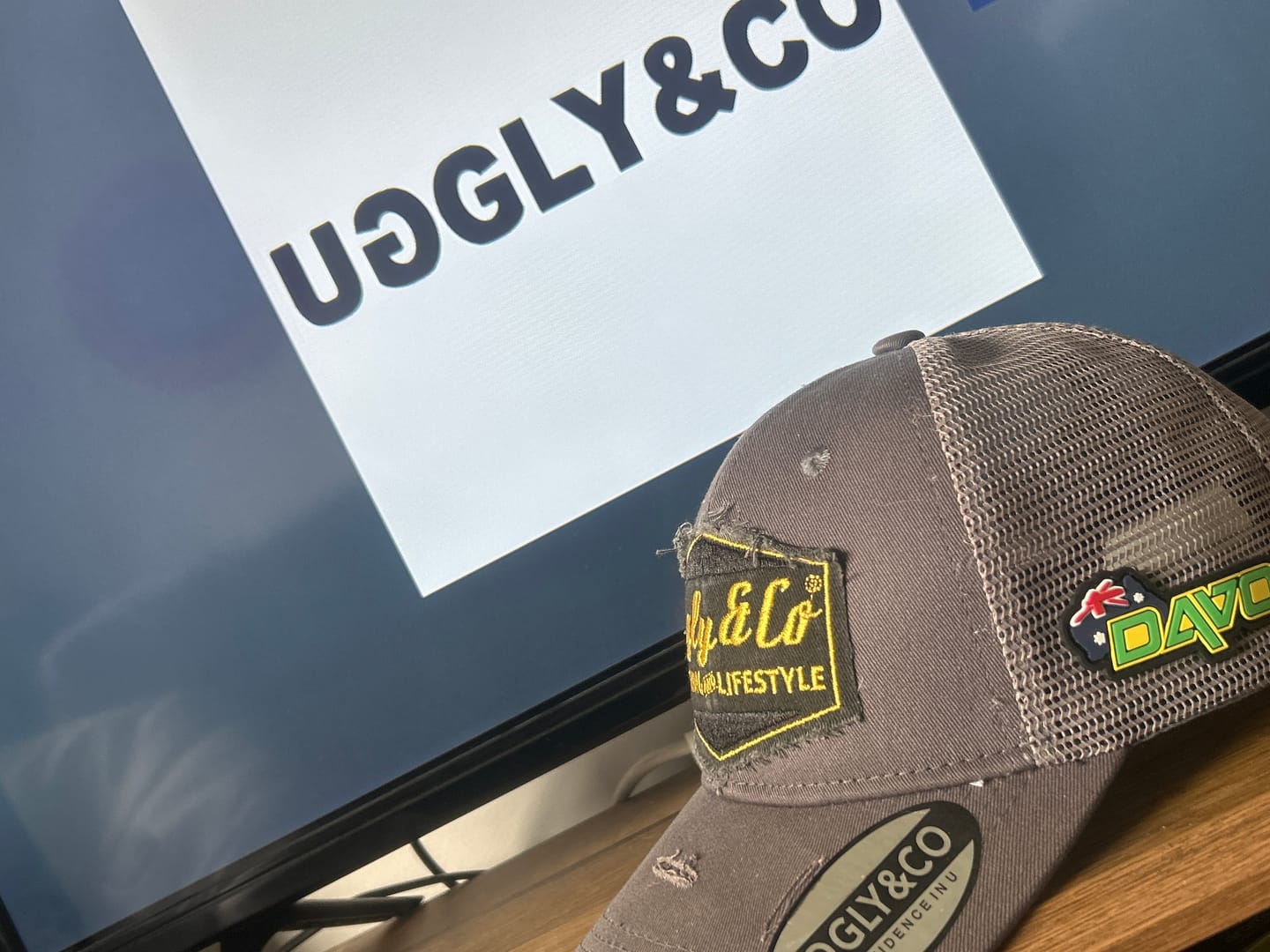 Customer photo review of Diamond Trucker Hat x Davo Johnston
