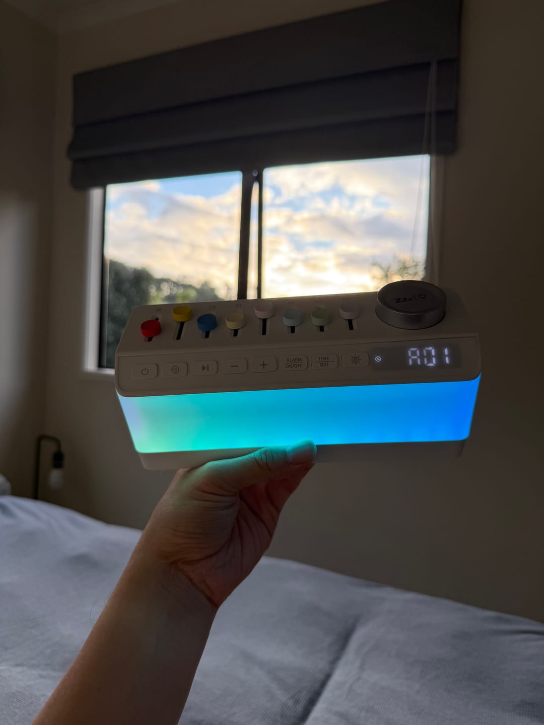 Customer photo review of Snoora Baby White Noise Machine