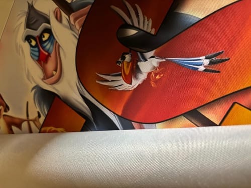 Customer photo review of Dessin Personnalisé Lion