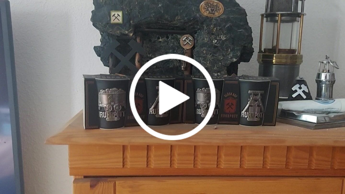 Customer video review of Ruhrpott Shotglass  - Double Pack