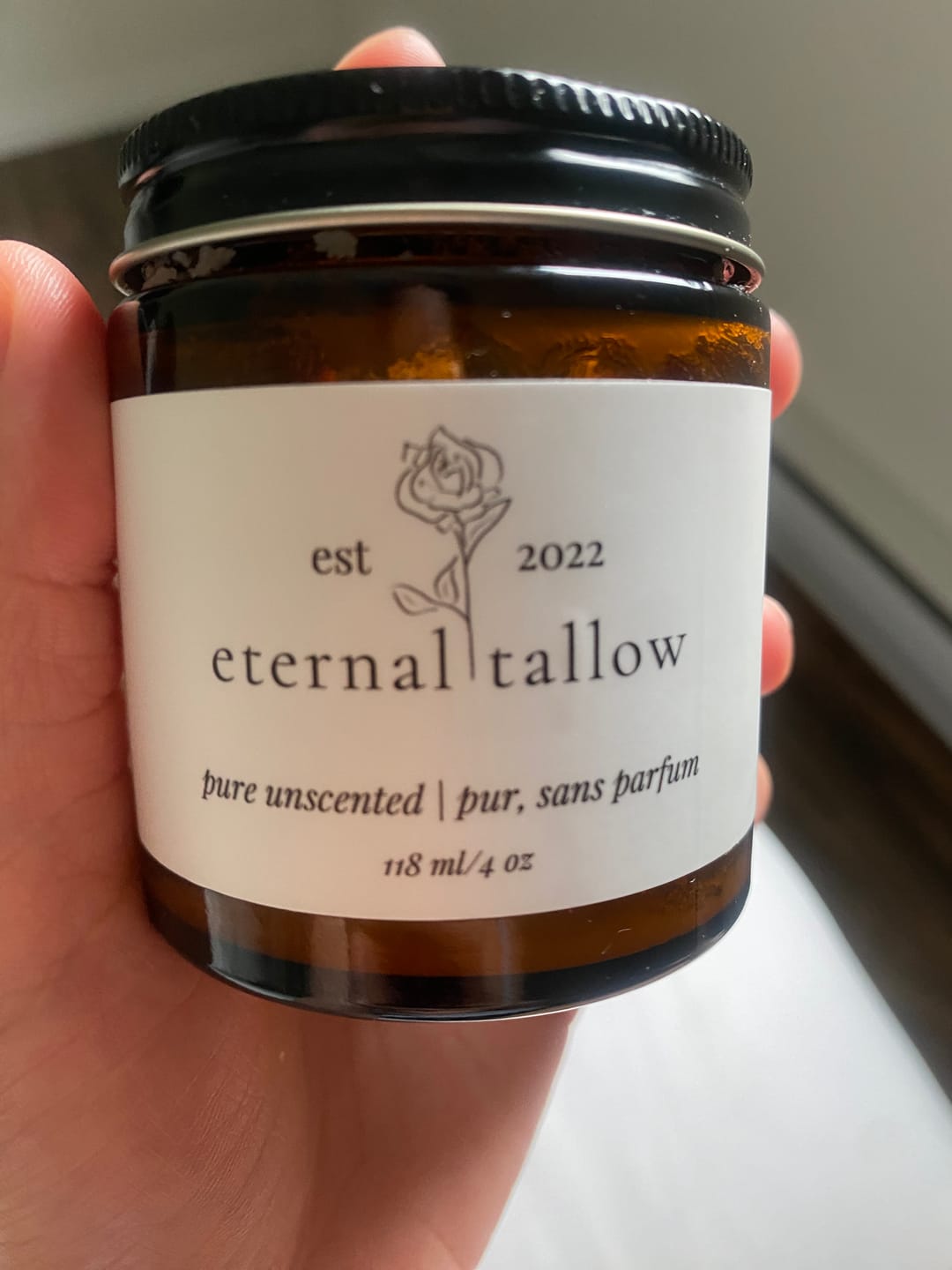 Customer photo review of Pure - Unscented Tallow + Jojoba Balm