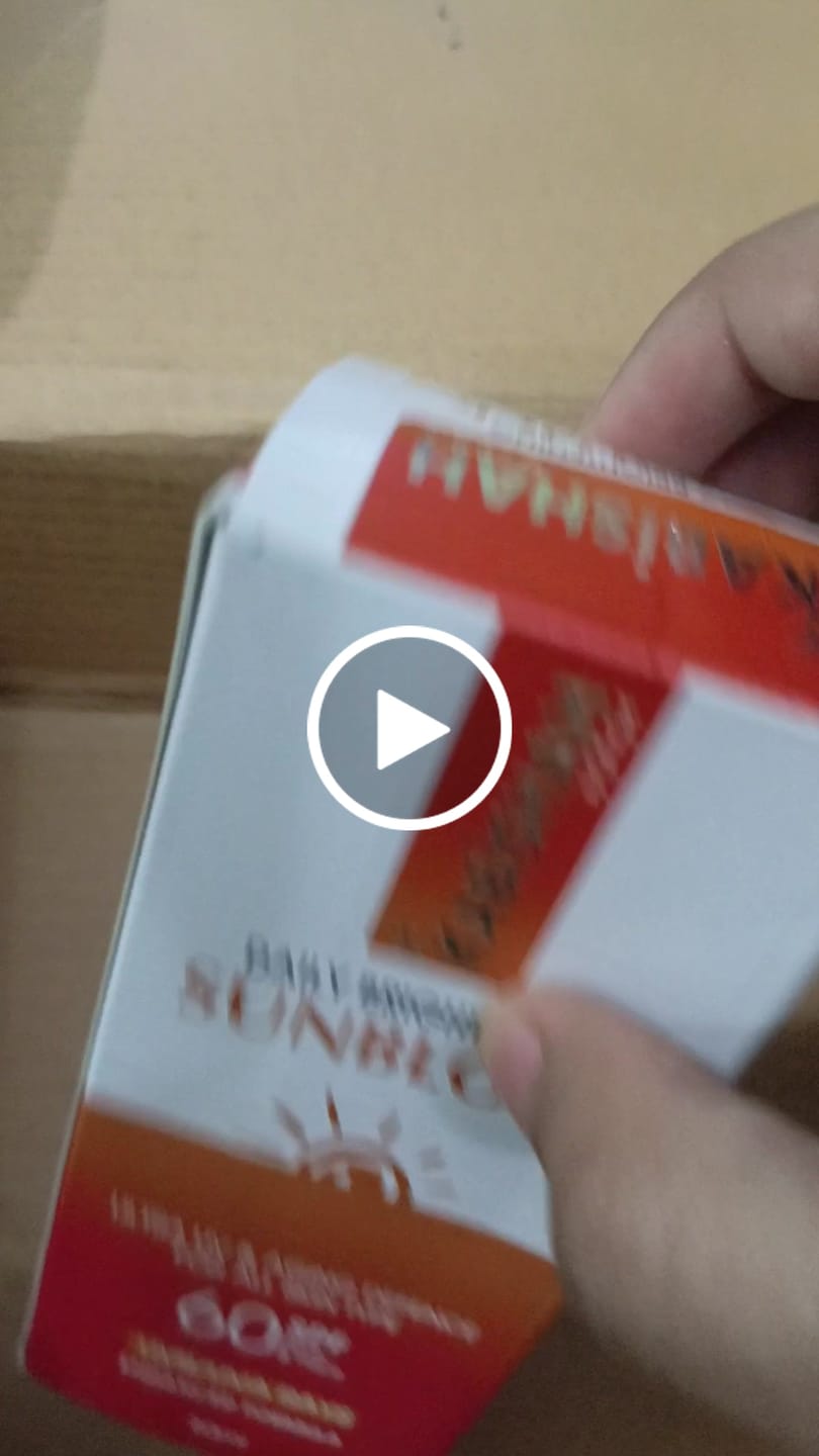 Customer video review of LuminaGuard Daily Brightening Sunblock