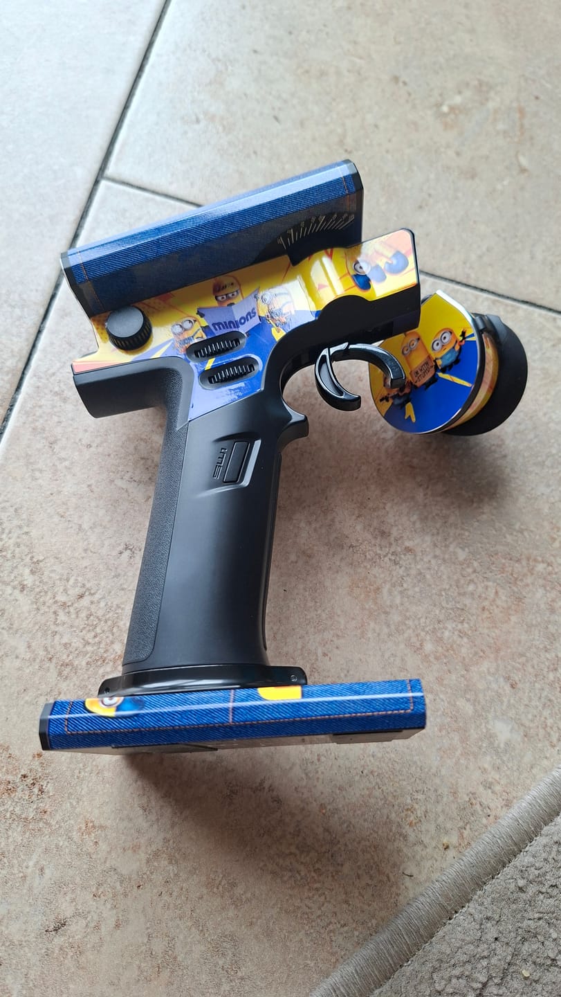 Customer photo review of FLYSKY NOBLE NB4 / PLUS - "CREATE YOUR OWN" - Transmitter wrap