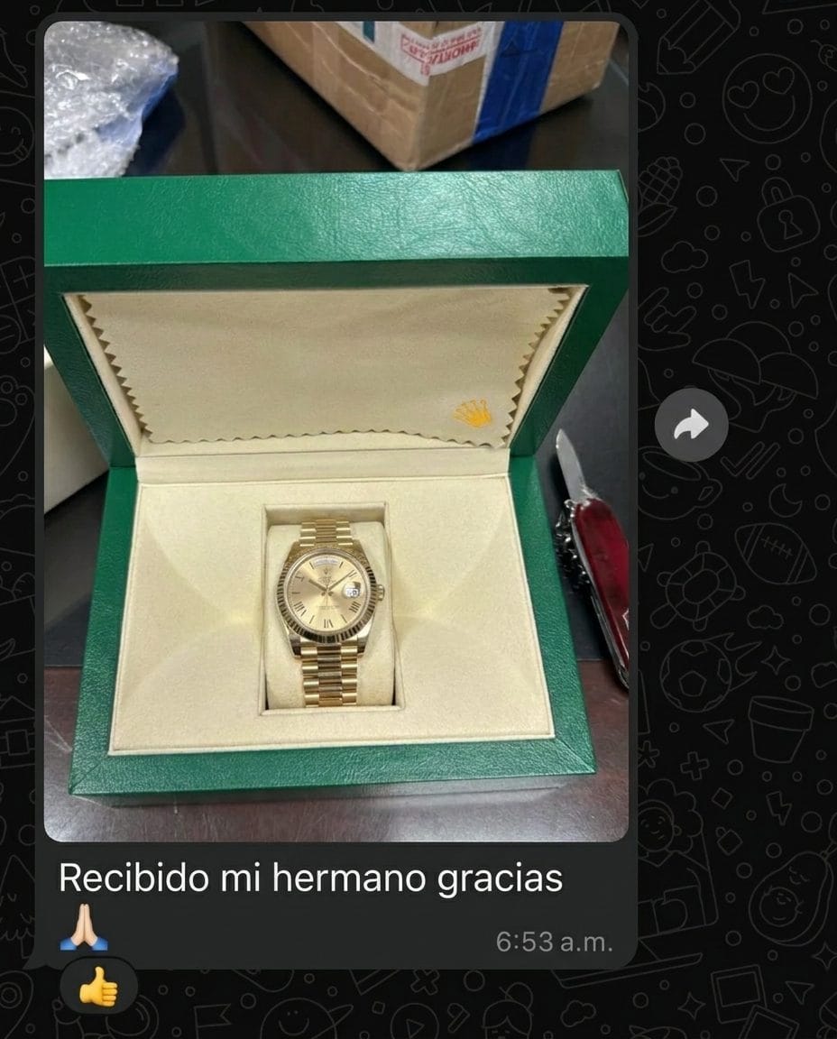 Customer photo review of R-OLEX DAY DATE