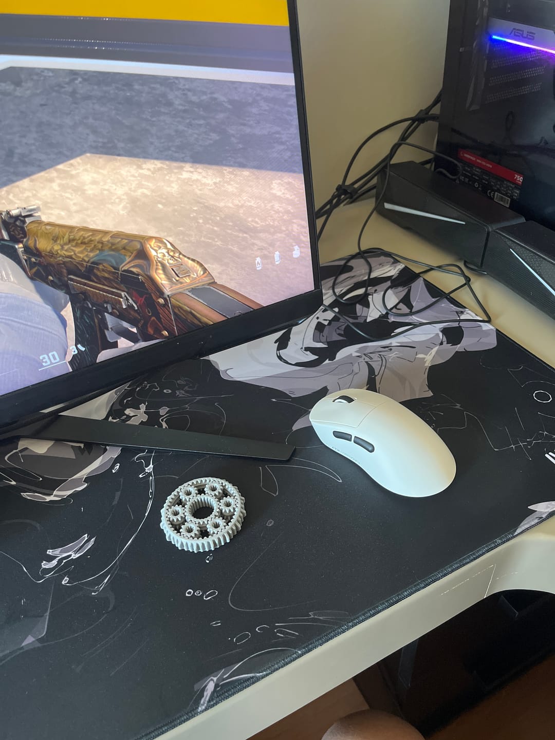 Customer photo review of ATK Dragonfly Y9 Wireless Mouse