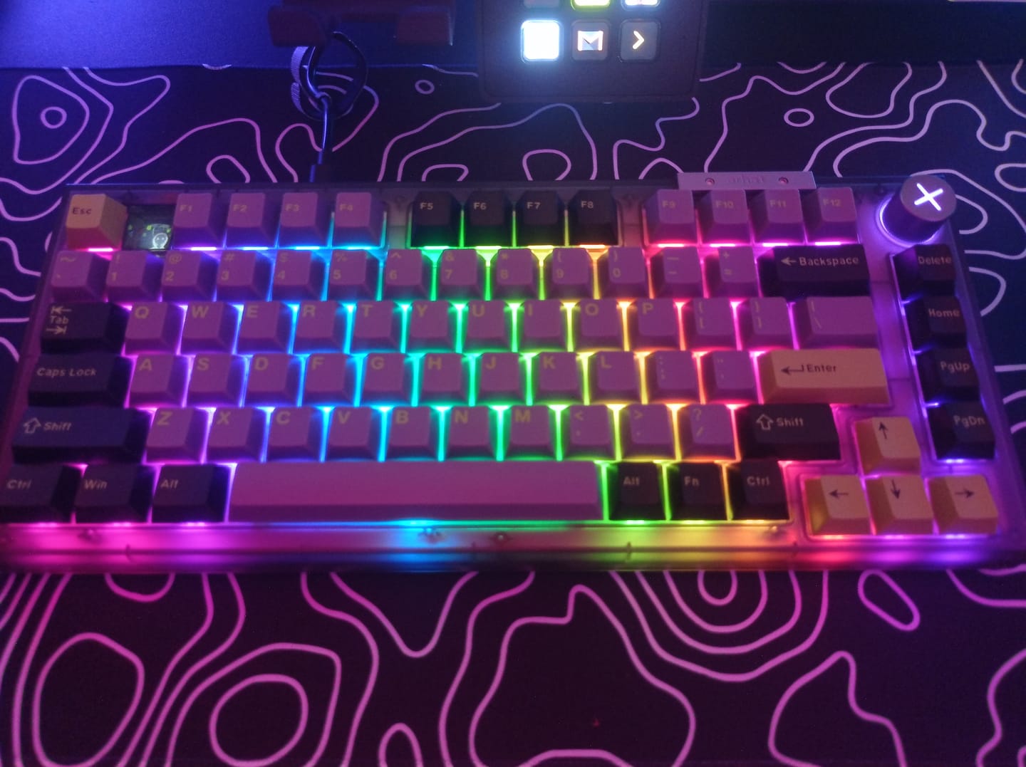 Customer photo review of Darmoshark Top75 Mekanik Klavye