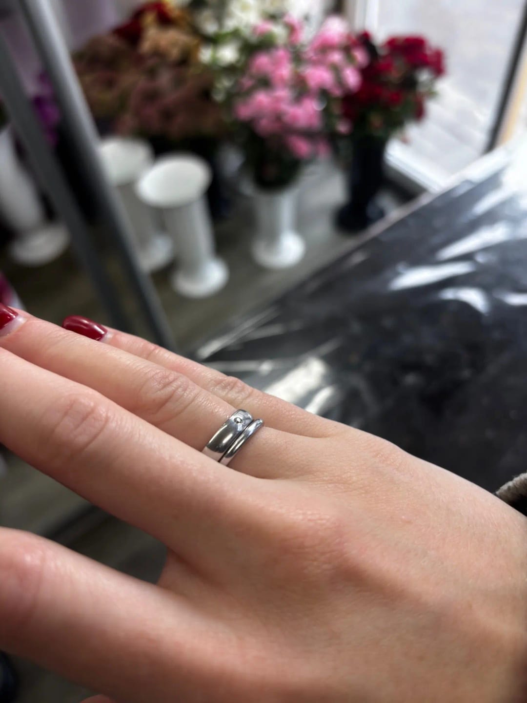 Customer photo review of Collar "Anillo de Rika"