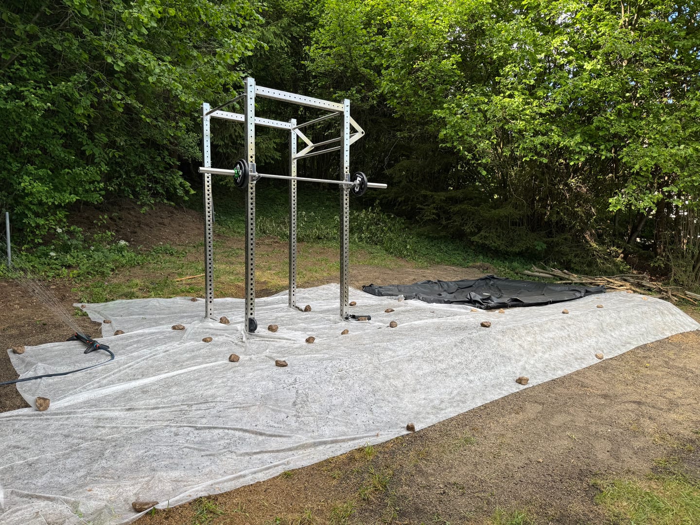 Customer photo review of R8 Magma | Outdoor Power Rack | Edelstahl