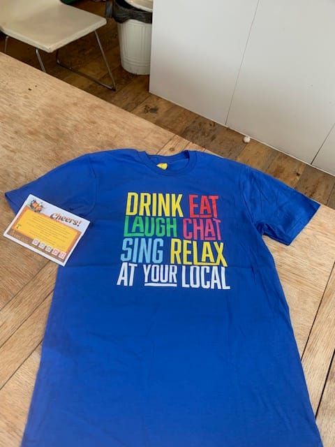 Customer photo review of Drink, Eat, Laugh at your Local