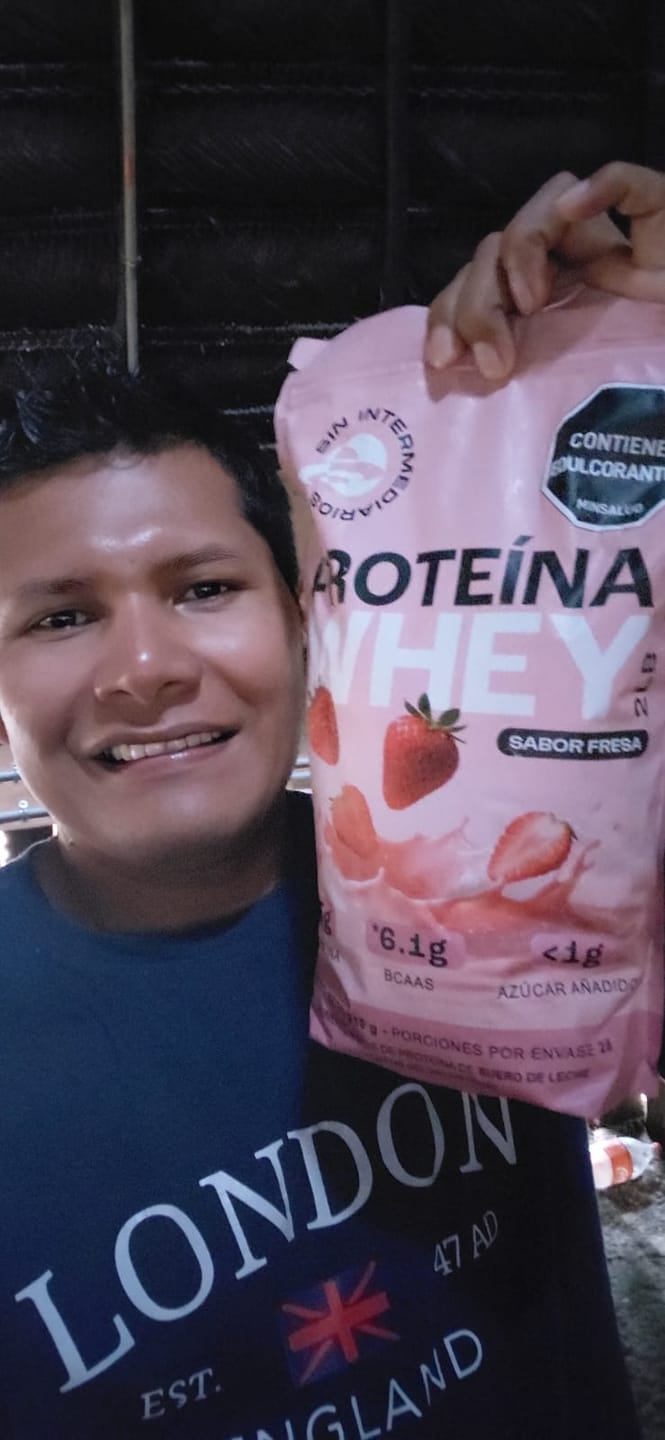 Customer photo review of Proteína Whey