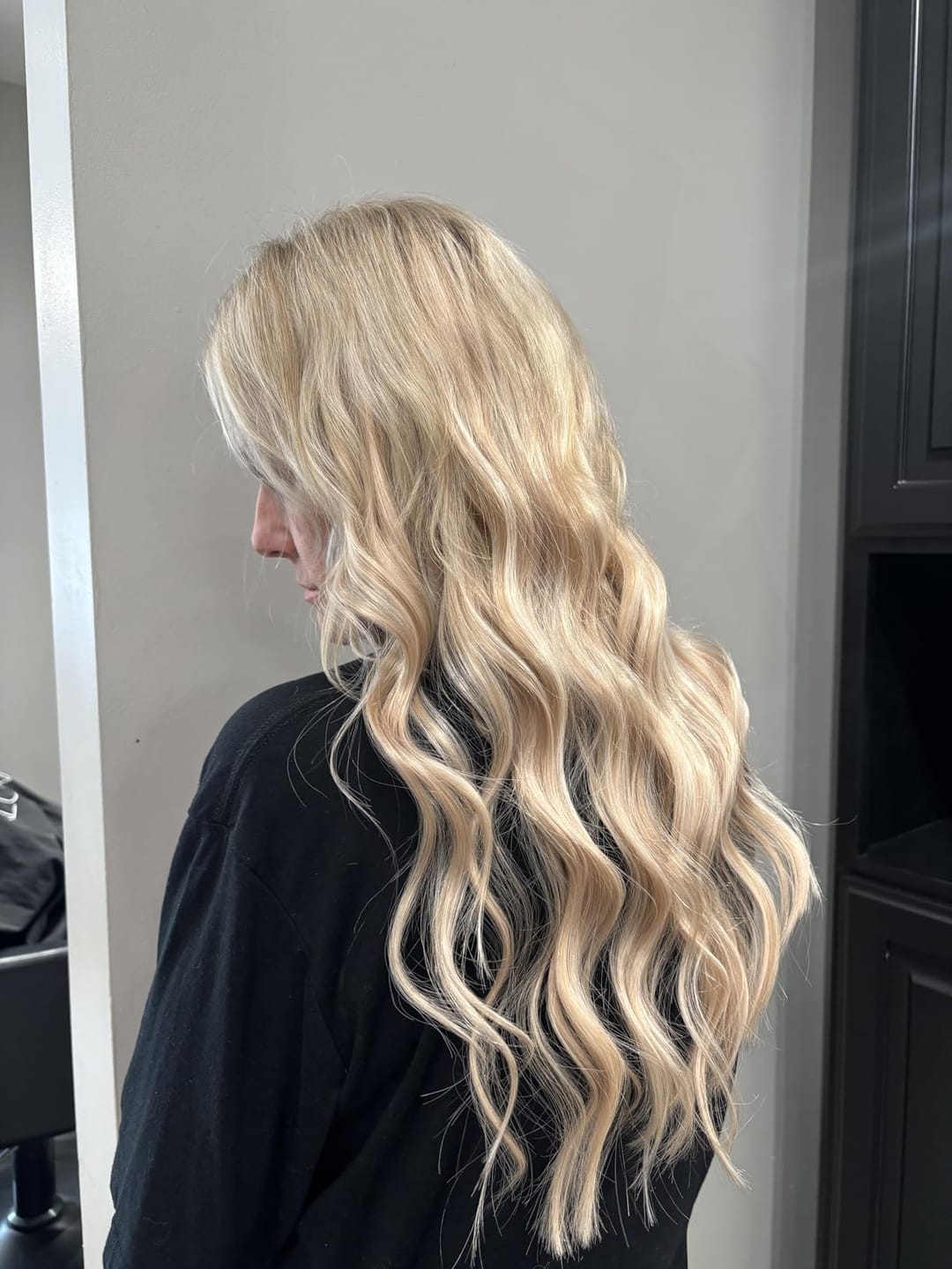 Customer photo review of Best Virgin Hair Machine Weft Brazilian 100% Human Hair Sew In Bundles Pink Blonde Highlights (#P18/613)