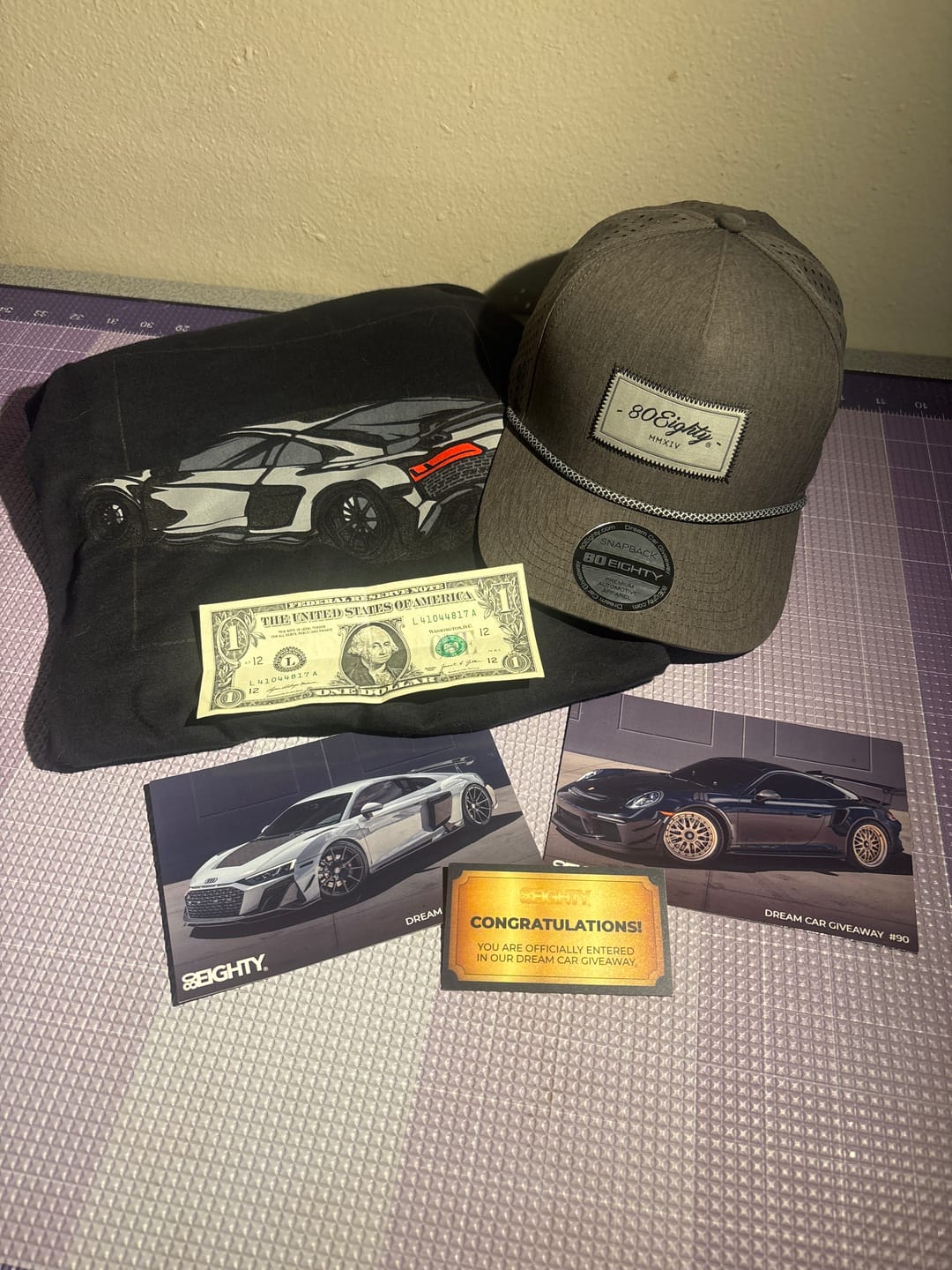 Customer photo review of 80Eighty® Drab Hat