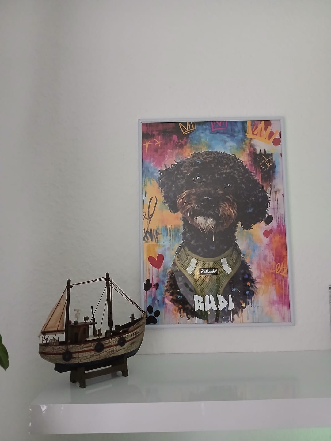 Customer photo review of Personalisiertes Poster - Graffiti