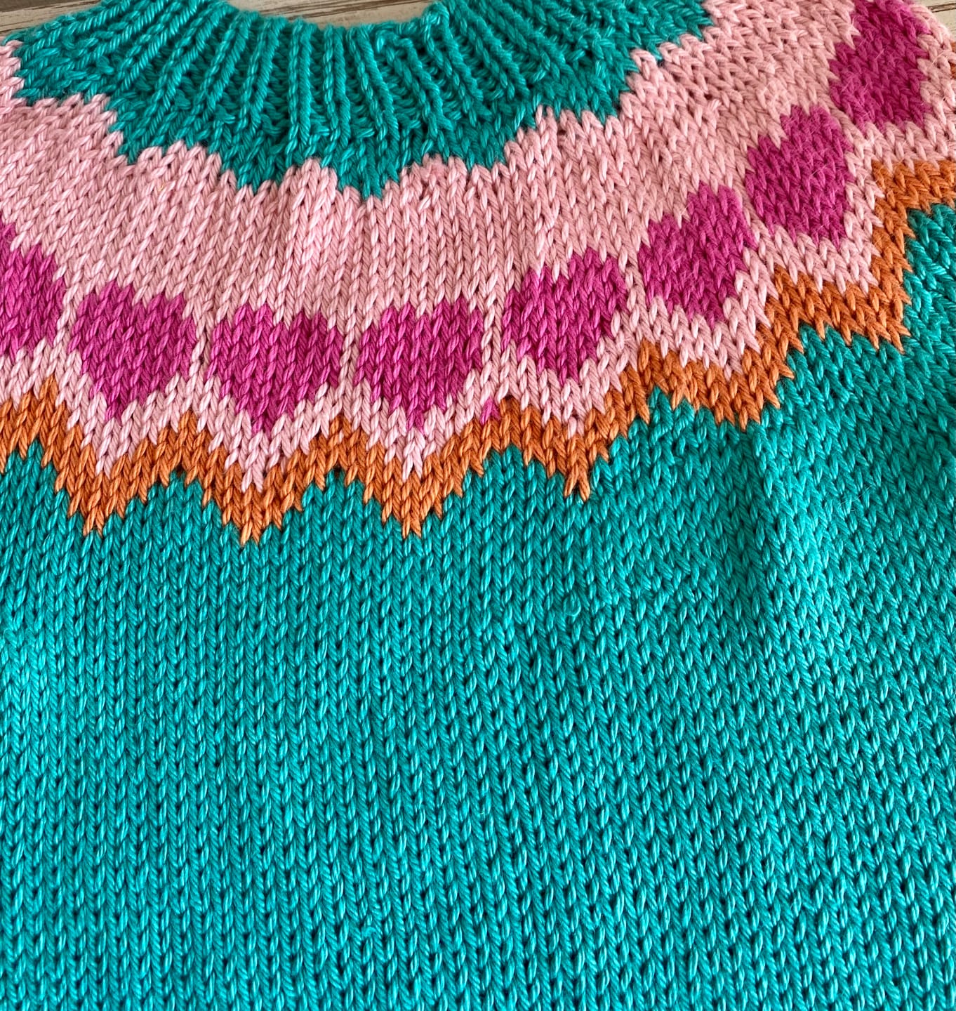 Customer photo review of Clase con Patrón Sweater Armonía | Infantil