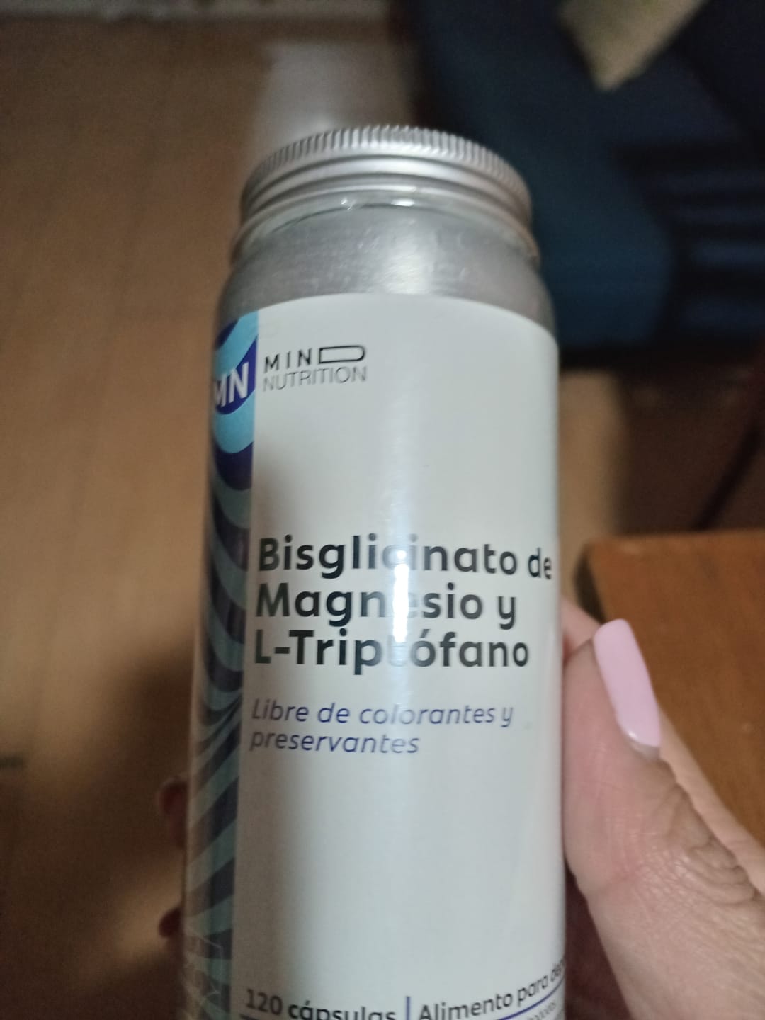 Customer photo review of Bisglicinato de Magnesio + L-Triptófano | Sueño – Estrés – Relajación