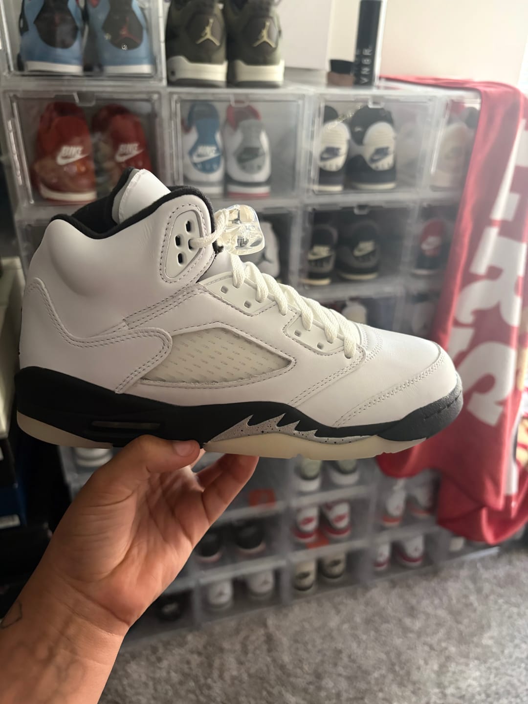 Customer photo review of Jordan 5 Retro Reverse Metallic (GS)