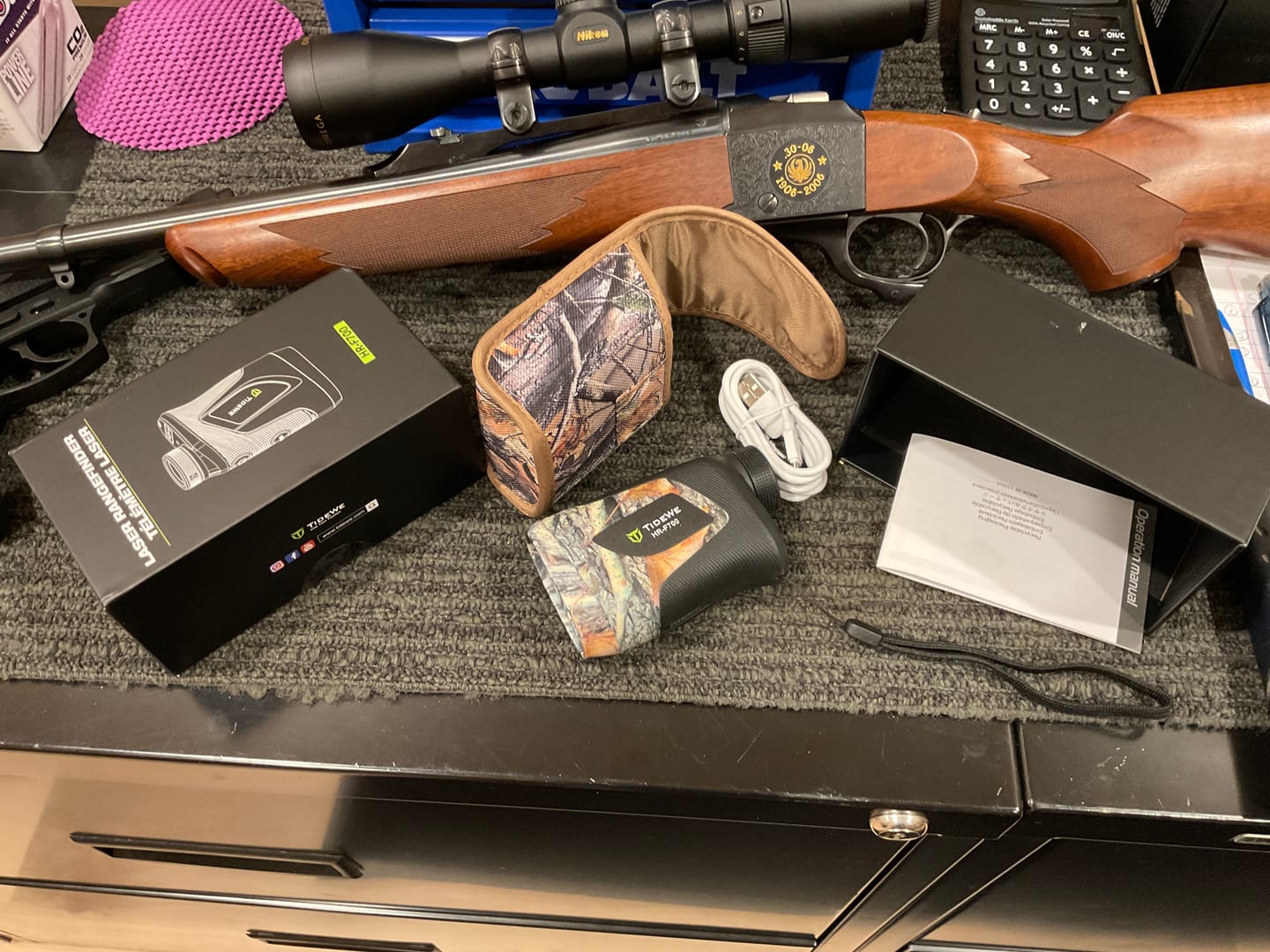 Customer photo review of Camo Deer Hunting Rangefinder 700/1000Y Laser Range Finder
