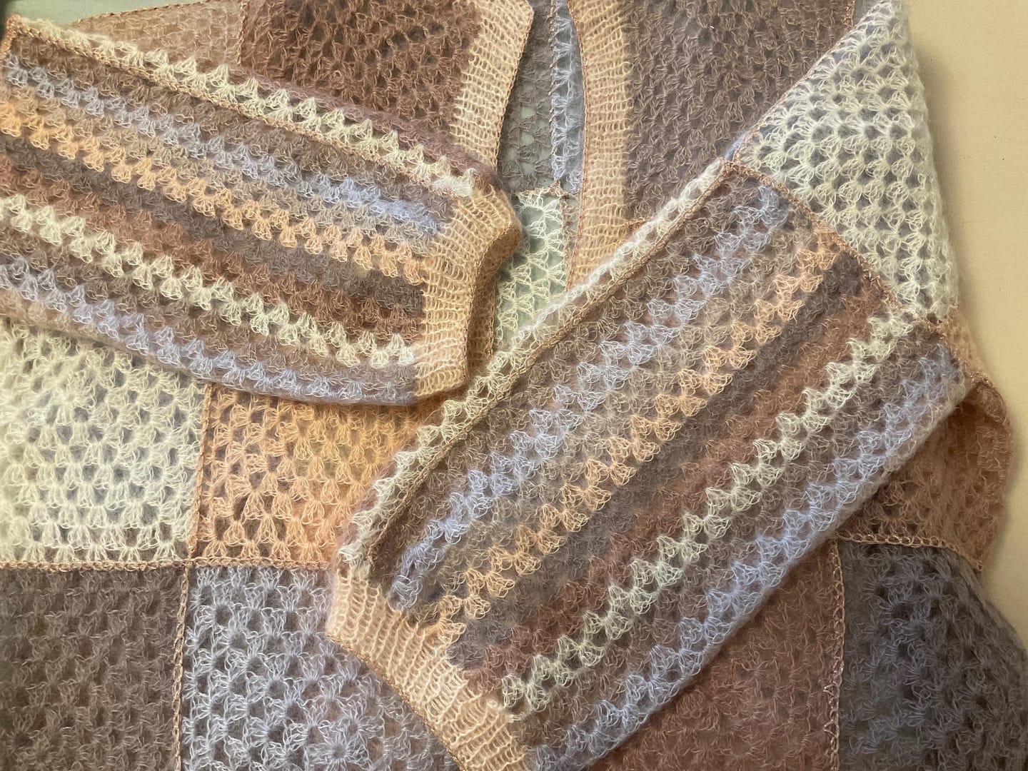 Customer photo review of Häkelanleitung - Grannyjacket