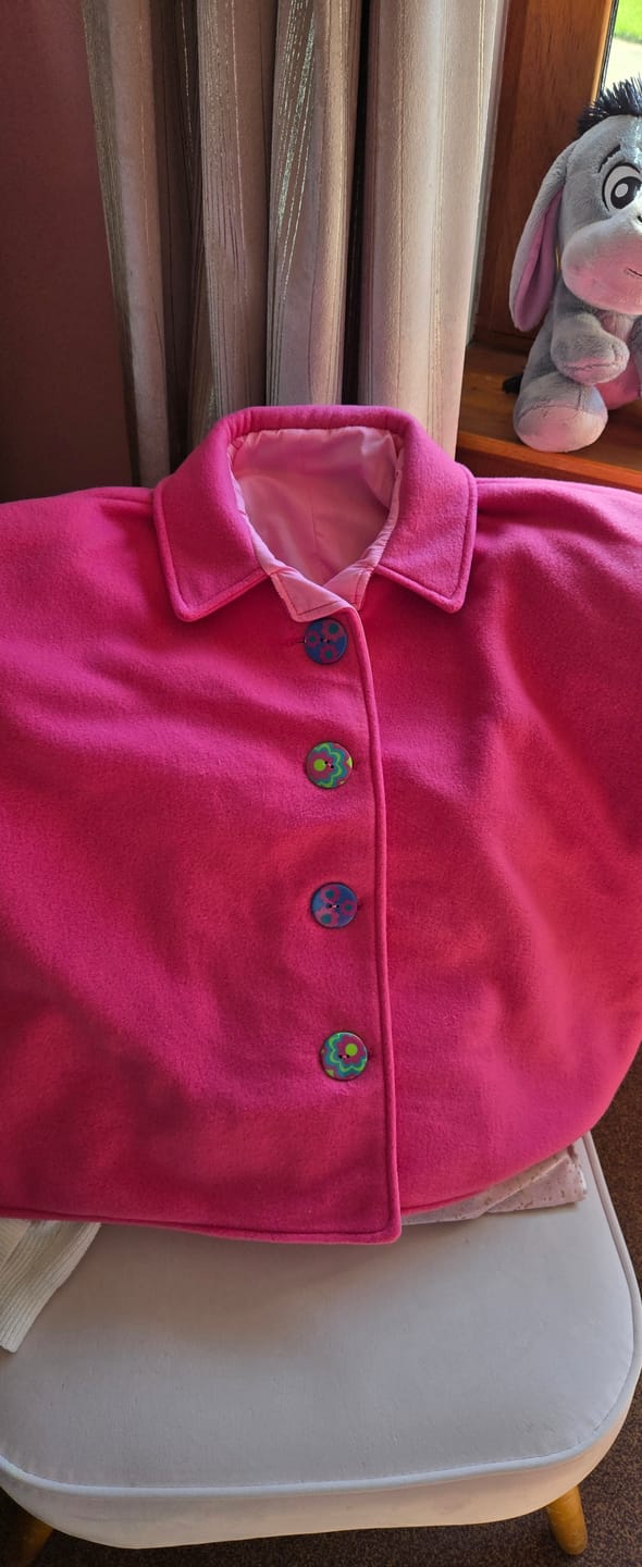 Customer photo review of Special Offer #2 - Plain Polar Fleece Fabric - 2 metre Pre-cut