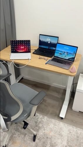 Customer photo review of Biurko z regulacją wysokości OmniPRO