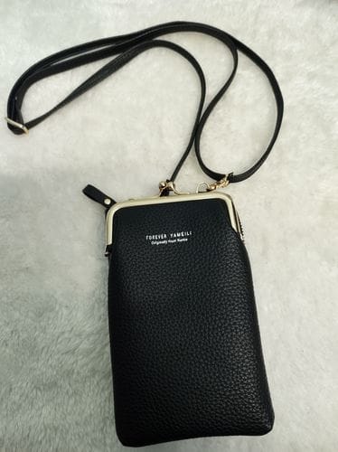 Customer photo review of Leather Phone Purse