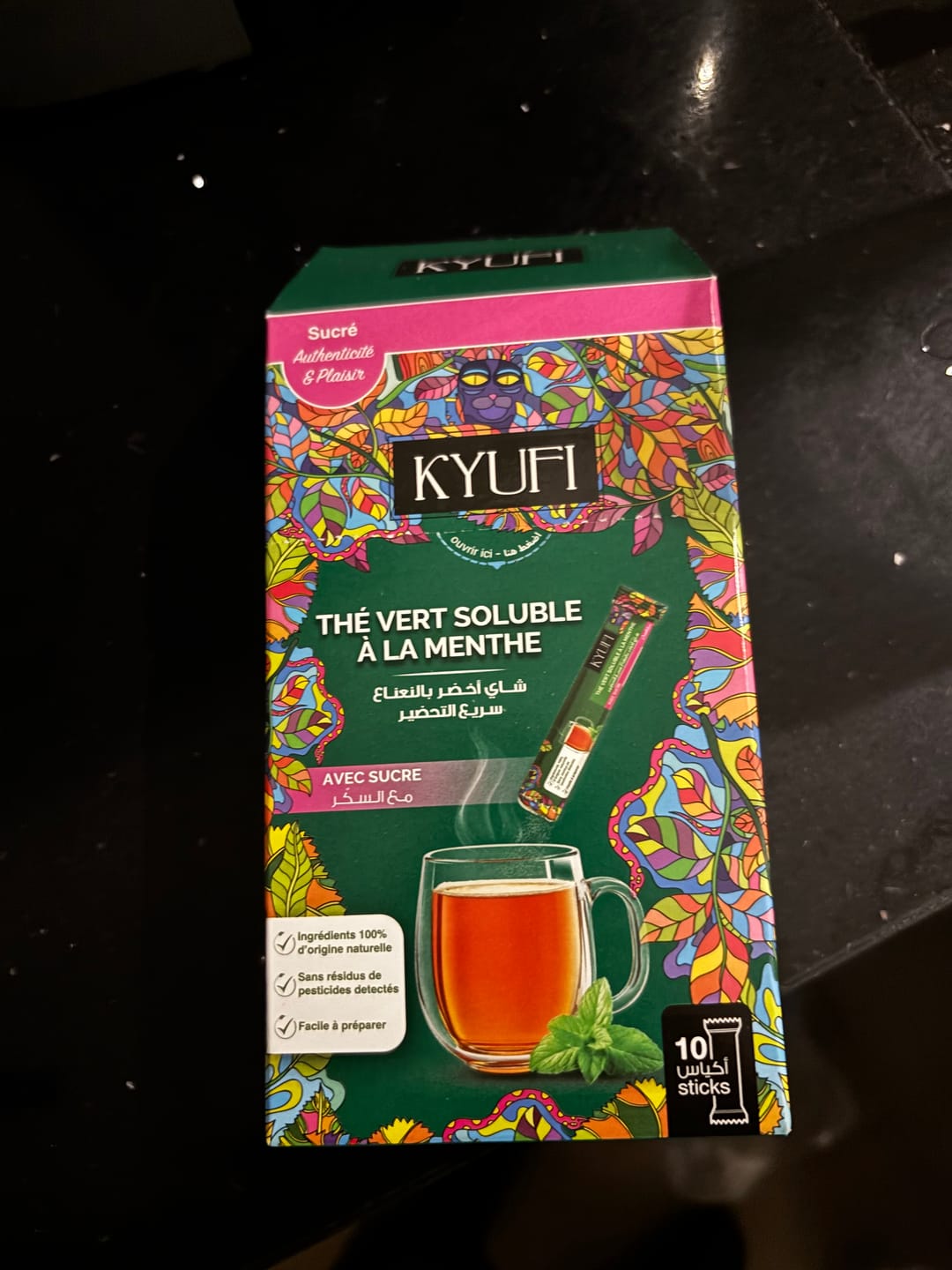 Customer photo review of Thé Vert Instantané À La Menthe - Recette Authentique