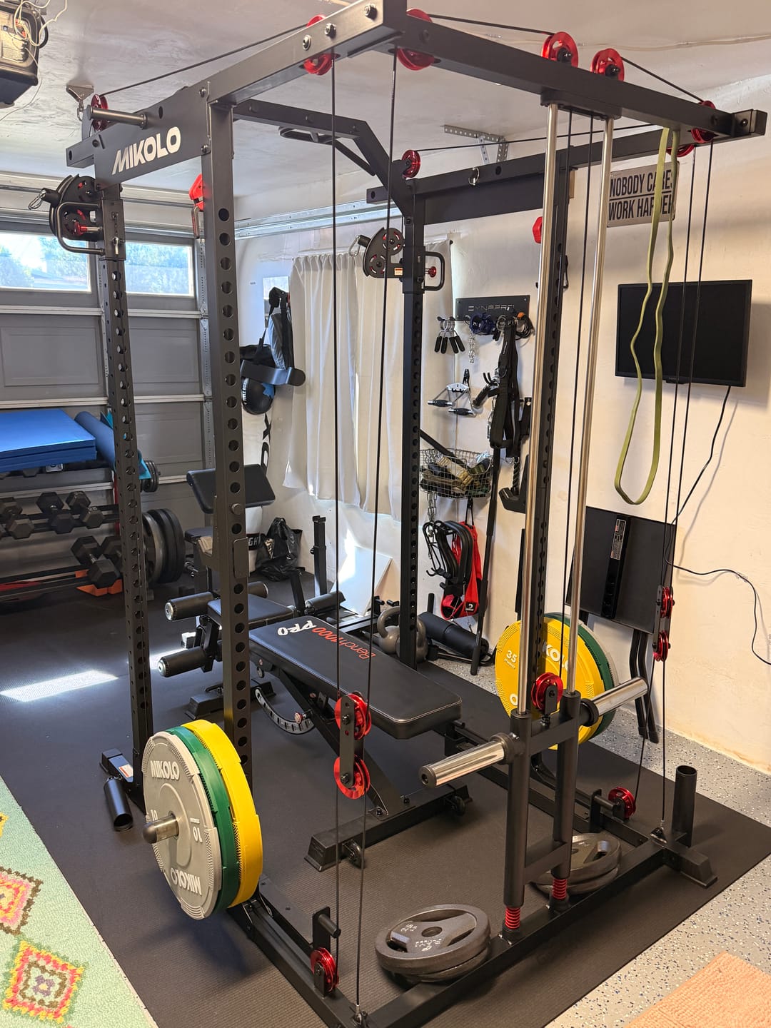 Customer photo review of K6-2.0 Ultra All-in-One Power Rack Functional Trainer (UPGRADED)