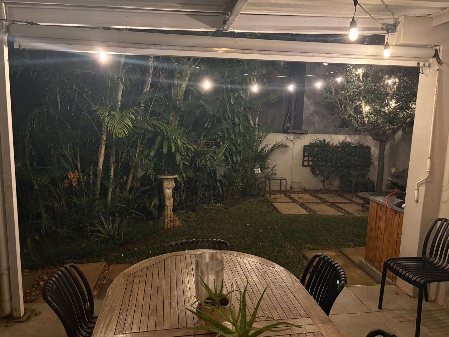 Customer photo review of Plug-In Festoon Bulb String Lights