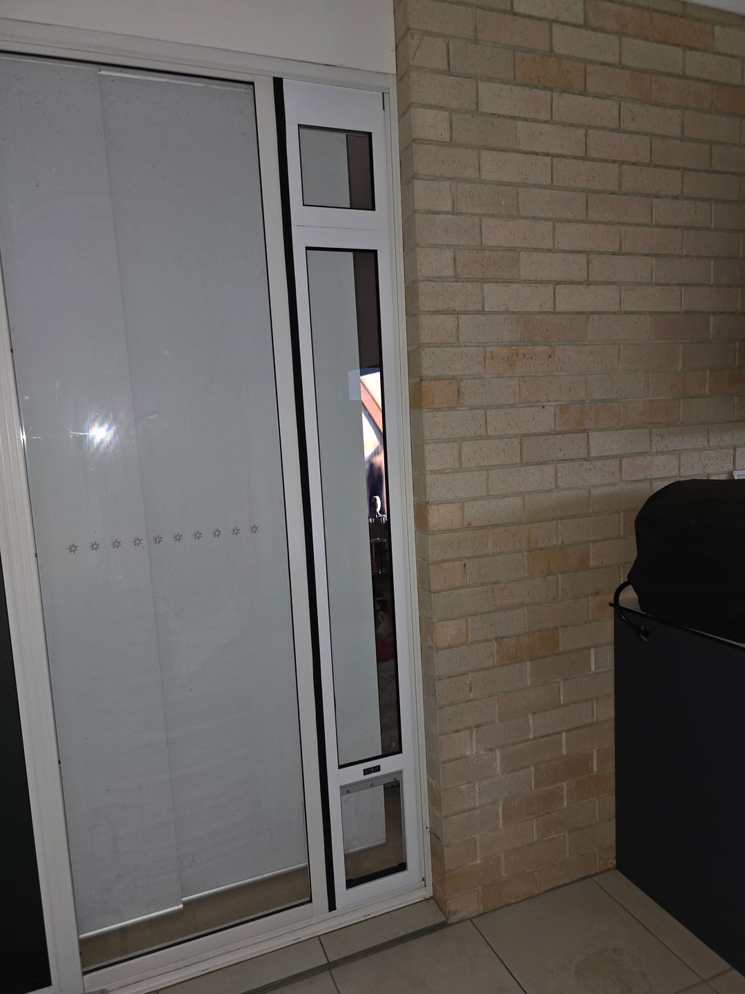 Customer photo review of Pet Door Inserts