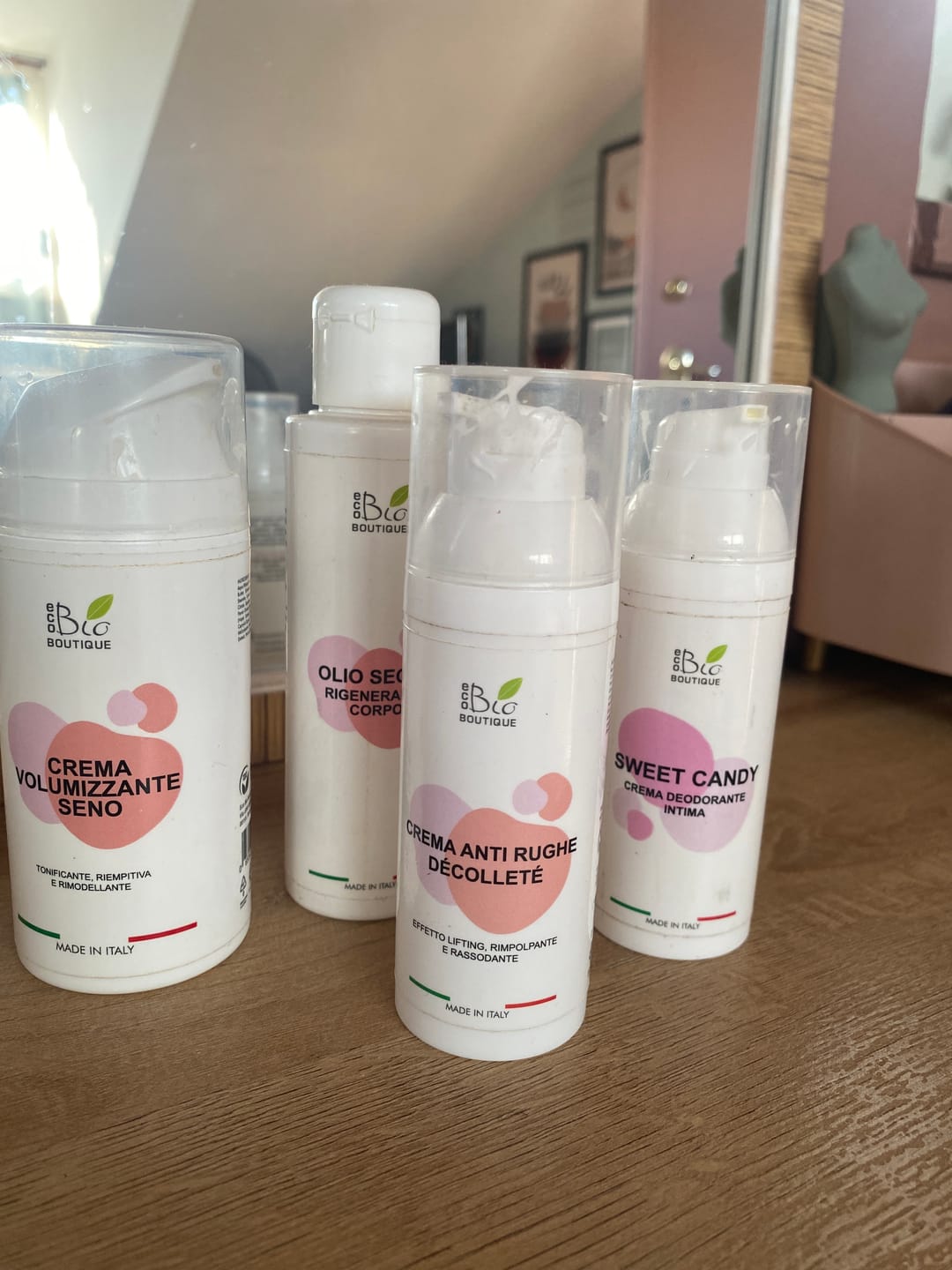 Customer photo review of Crema Anti Rughe Décolleté